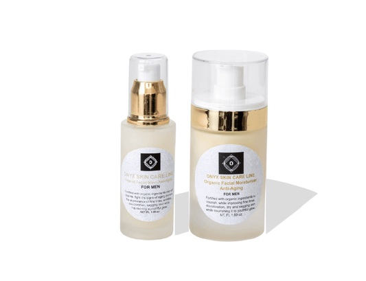 Organic Two-Step Anti-Aging System Facial Wash and Moisturizer  - For MEN-0